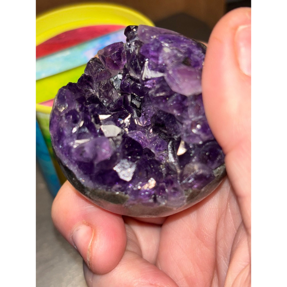 Unbranded Amethyst Geode Sphere - Picture 4 of 6